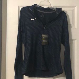Nike half zip dri-fit shirt. NWT.